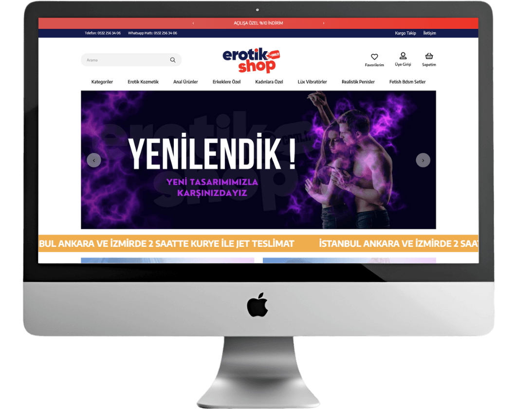 Ticimax özel tasarımı