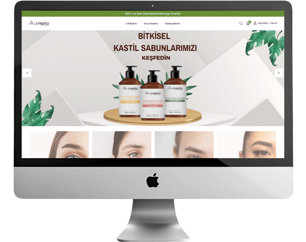 mcrepito.com Ticimax profesyonel tasarım